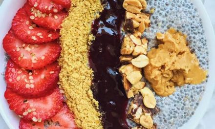 Peanut Butter and Jelly Chia Bowls | Kitchen Witch