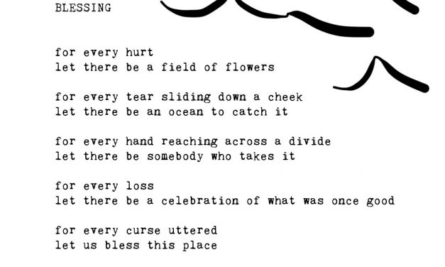 Blessings: Typewriter Poems Series